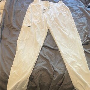 White Jogger Pants